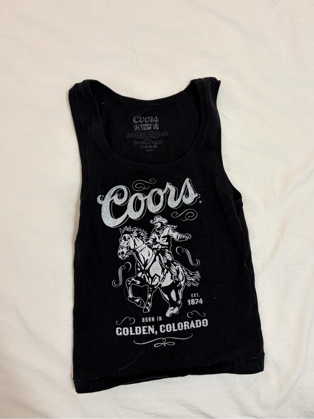 Coors graphic tank
